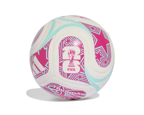 М'яч футбольний Adidas FIFA World Cup 26 Trionda Club розмір 4, різнокольоровий