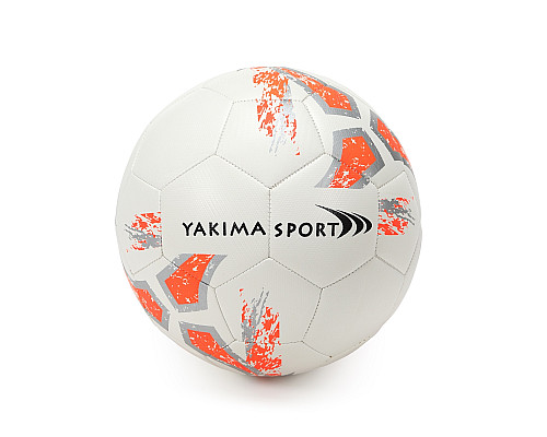 М'яч футбольний Yakimasport 100095 розмір 5, біло-помаранчевий
