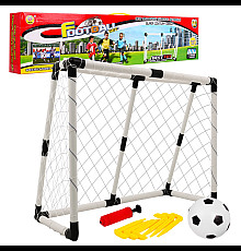 Ворота футбольні дитячі Ramiz HF540 130 x 103 см, чорно-білі