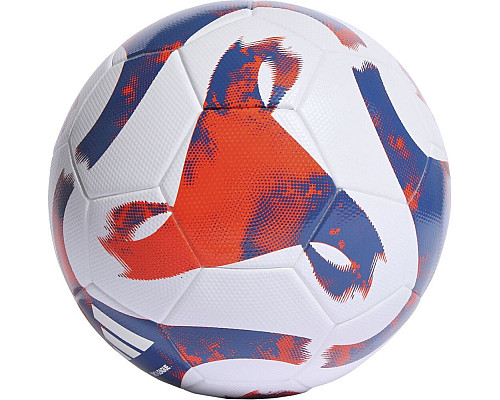 М'яч футбольний Adidas Tiro League TSBE HT2422 розмір 4, біло-синій