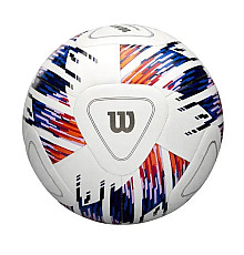 М'яч футбольний Wilson NCAA VIVIDO REPLICA SB розмір 5, біло-фіолетовий