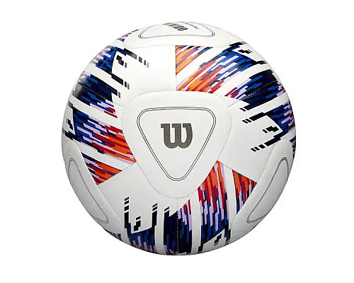М'яч футбольний Wilson NCAA VIVIDO REPLICA SB розмір 5, біло-фіолетовий