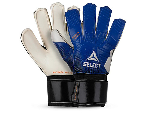 Рукавички воротарські Select GOALKEEPER GLOVES 03 YOUTH, розмір 6, чорно-сині