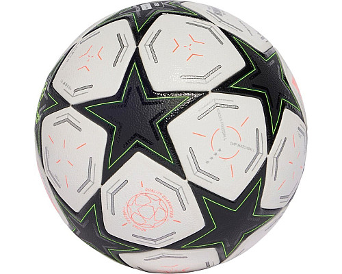 М'яч футбольний Adidas UCL Competition IX4061 розмір 4, біло-чорний