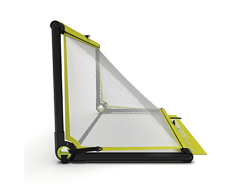 Ворота футбольні BAZOOKAGOAL 120 х 75 см, чорно-жовті