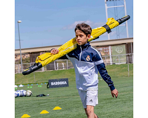 Ворота футбольні BAZOOKAGOAL 120 х 75 см, чорно-жовті