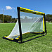 Ворота футбольні BAZOOKAGOAL 120 х 75 см, чорно-жовті