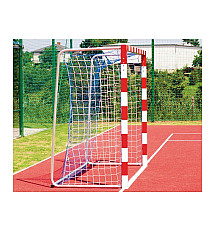 Ворота футбольні Yakimasport BR0002 300 x 200 см, біло-червоні