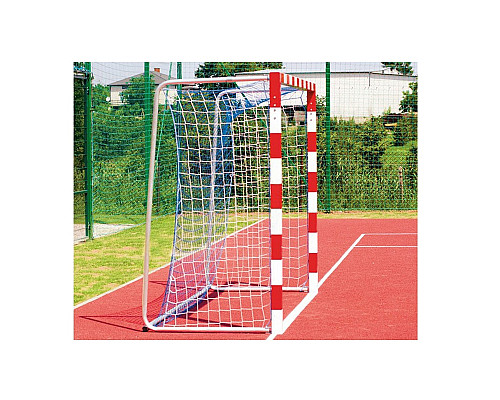 Ворота футбольні Yakimasport BR0002 300 x 200 см, біло-червоні