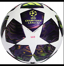 Футбольний м'яч Adidas UCL League BOX 2026 Budapest розмір 5, біло-фіолетовий