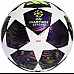 Футбольний м'яч Adidas UCL League BOX 2026 Budapest розмір 5, біло-фіолетовий