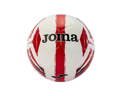 М'яч футбольний Joma LIGHT розмір 5, біло-червоний