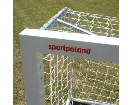 Ворота футбольні SPORTPOLAND SKRZAT з сіткою 300 х 100 см, 2 шт.
