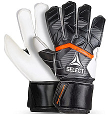 Рукавички воротарські дитячі Select GOALKEEPER GLOVES 03 YOUTH v25 розмір 7 (17 см), чорно-білі