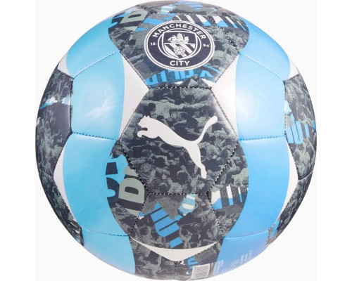 М'яч футбольний Puma MCFC Prematch Ball розмір 5, синій