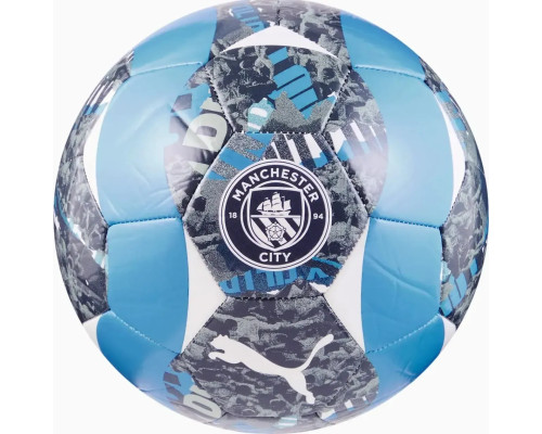 М'яч футбольний Puma MCFC Prematch Ball розмір 5, синій
