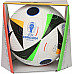 М'яч футбольний Adidas Euro24 Pro IQ3682 розмір 5, біло-чорний