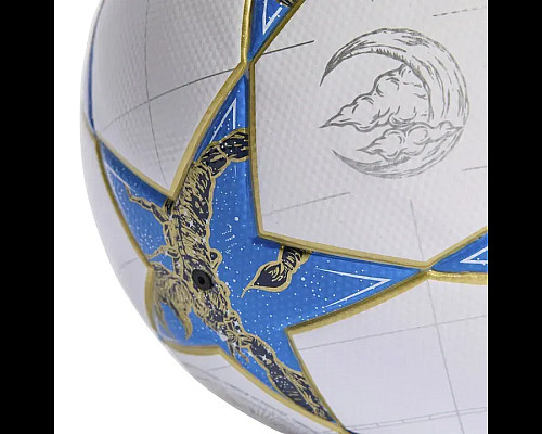 Футбольний м'яч Adidas UCL League BOX 2025 розмір 5, біло-синій