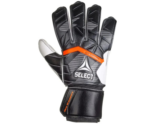 Рукавички воротарські дитячі Select GOALKEEPER GLOVES 03 YOUTH v25 розмір 6 (16,5 см), чорно-білі