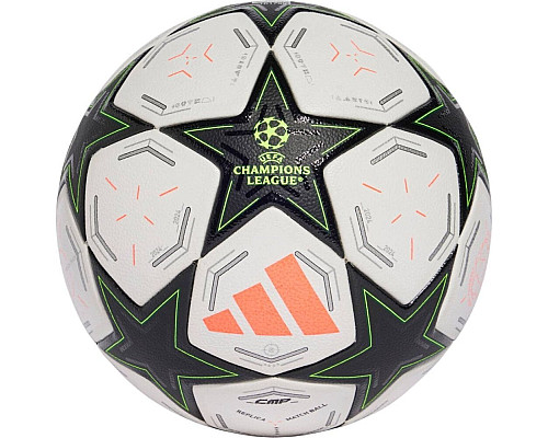 М'яч футбольний Adidas UCL Competition IX4061 розмір 5, біло-чорний
