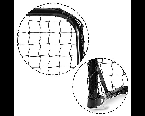 Ворота футбольні Neo-Sport NS-461 60 x 45 x 25 см, чорні