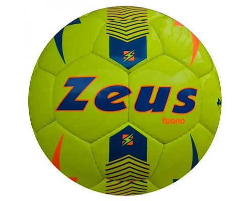 М'яч футбольний Zeus PALLONE TUONO розмір 4, зелено-синій