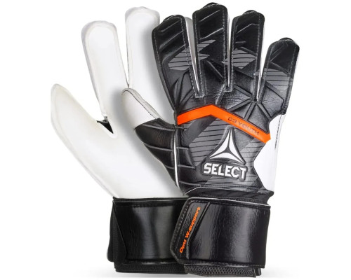 Рукавички воротарські дитячі Select GOALKEEPER GLOVES 03 YOUTH v25 розмір 5 (16 см), чорно-білі