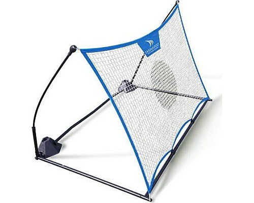 Сітка тренувальна для футболу Yakimasport Orlik Rebounder 150 х 100 см, біло-синя