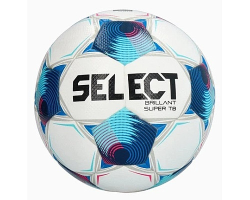 М'яч футбольний SELECT BRILLANT SUPER FIFA TB v25 розмір 5, біло-синій