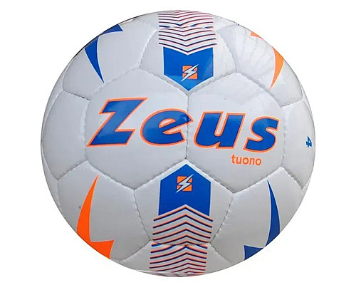 М'яч футбольний Zeus PALLONE TUONO розмір 4, біло-синій