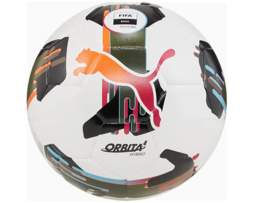 М'яч футбольний Puma Orbita 4 HYB (FIFA Basic) S4 розмір 4, різнокольоровий