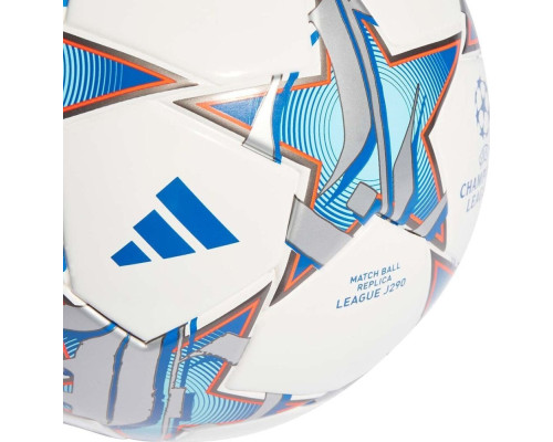 М'яч для футболу Adidas UCL Junior 290 League 23/24 Груповий етап для дітей біло-синій IA0946 4