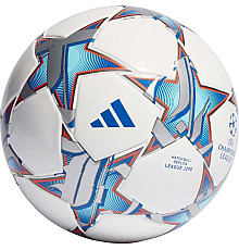 М'яч футбольний Adidas UCL Junior 290 League 23/24 IA0946 розмір 4, біло-синій