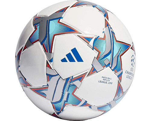 М'яч футбольний Adidas UCL Junior 290 League 23/24 IA0946 розмір 4, біло-синій