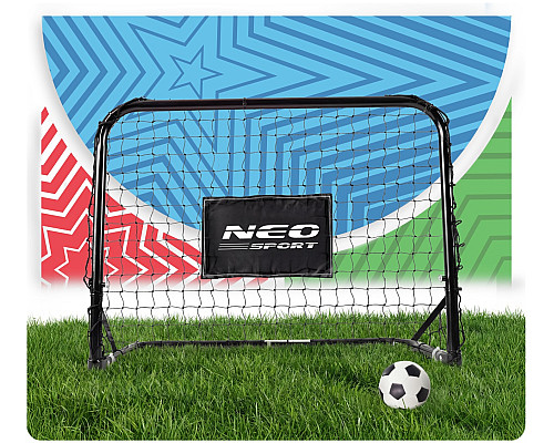 Ворота футбольні Neo‑Sport NS‑486 60 х 45 х 25 см, чорні