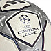 М'яч футбольний Adidas UEFA Champions League Pro 3rd Match Ball розмір 5, біло-срібний