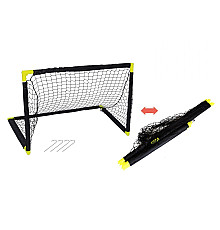Ворота футбольні MASTER MASSPSO-0030 90 х 60 х 60 см, чорно-жовті