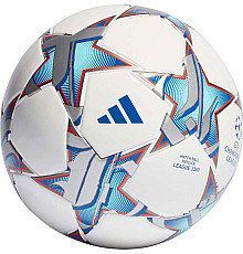 М'яч футбольний Adidas UCL Junior 350 League 23/24 IA0941 розмір 4, біло-синій