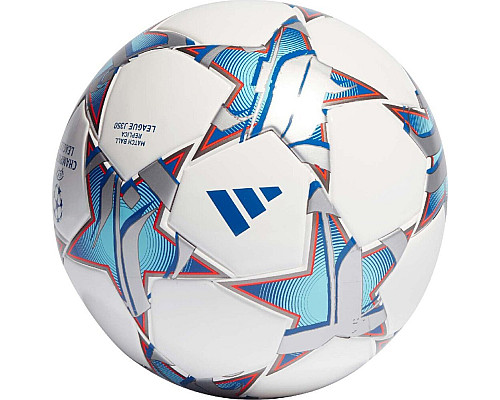 М'яч футбольний Adidas UCL Junior 350 League 23/24 IA0941 розмір 4, біло-синій