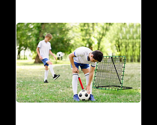 Сітка тренувальна для футболу Neo-Sport 100 x 100 см, чорно-зелена