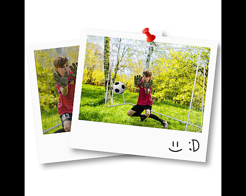 Сітка тренувальна для футболу Neo-Sport 100 x 100 см, чорно-зелена