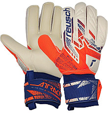 Рукавички воротарські Reusch Attrakt Solid 5570516 2500 р.7,5, біло-помаранчеві