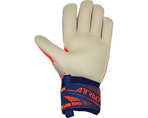Рукавички воротарські Reusch Attrakt Solid 5570516 2500 р.7,5, біло-помаранчеві