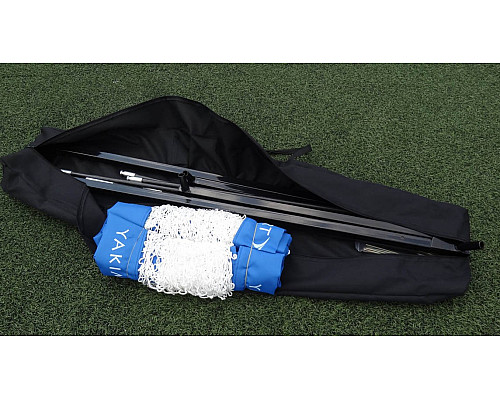 Ворота футбольні YakimaSport MINI UNI 120 х 80 см, синьо-білі