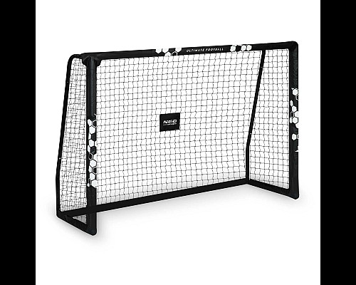 Ворота футбольні Neo-Sport NS-462 180 x 120 x 60 см, чорно-білі