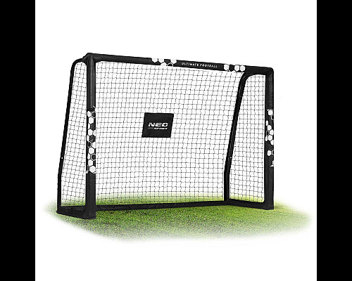 Ворота футбольні Neo-Sport NS-462 180 x 120 x 60 см, чорно-білі