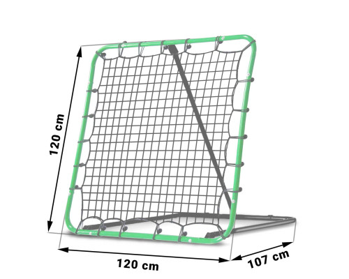 Тренувальна рамка, ребоундер Neo-Sport 120 x 120 см