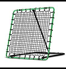 Сітка тренувальна для футболу Neo-Sport Rebounder 120 x 120 см, чорно-зелена
