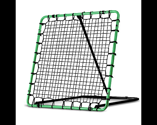Сітка тренувальна для футболу Neo-Sport Rebounder 120 x 120 см, чорно-зелена