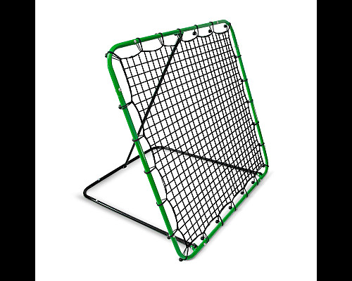 Сітка тренувальна для футболу Neo-Sport Rebounder 120 x 120 см, чорно-зелена